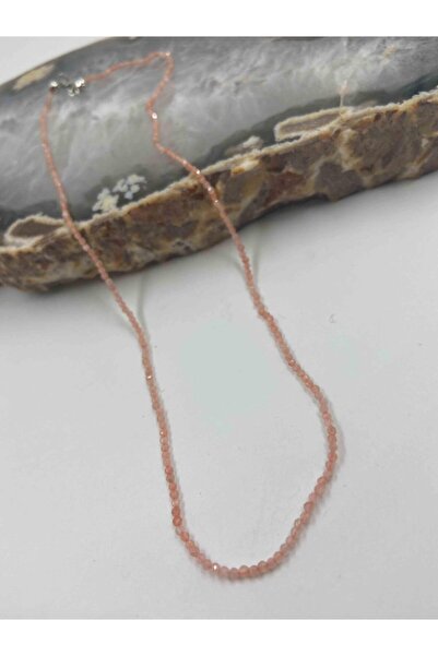 Mucize Taş قلادة حجر الشمس الطبيعي 2 ملم