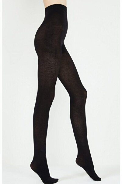 jilly jo Black Extra Cotton Pantyhose