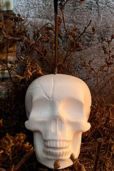 FANTASTİK SANAT ATÖLYESİ Dekoratif Hediyelik Halloween Serisi Kurukafa Iskele...