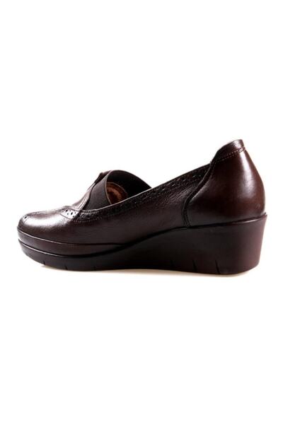 Scavia Καφέ Χρώμα Ορθοπεδικά Comfort Δερμάτινα Παπούτσια