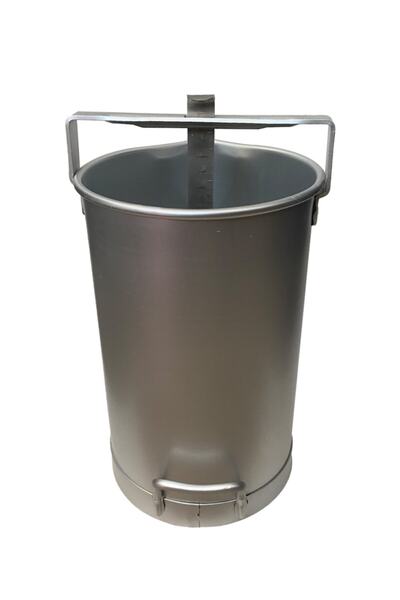 Farmena 20 Litre Süt Ölçer Kovası Aluminyum (ölçek)