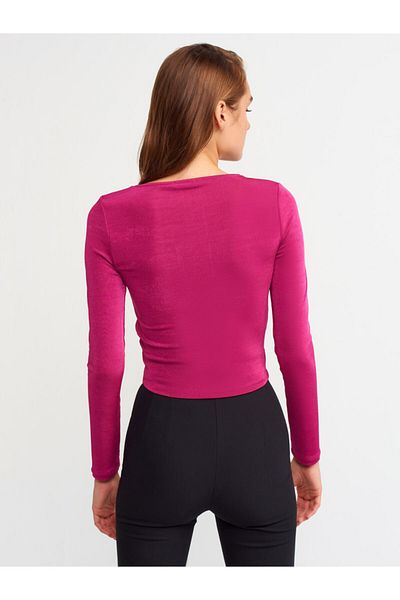 Dilvin 3795 Gathered Ball Fuchsia