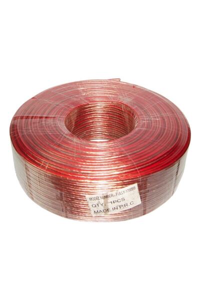 I-1700bb 2x0.75 Şeffaf Hoparlör Kablosu - Metre