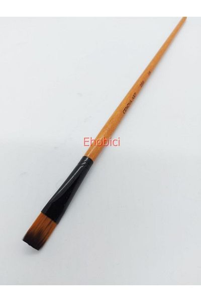 Cenova Art 203 Long Handle Flat Brush No:14