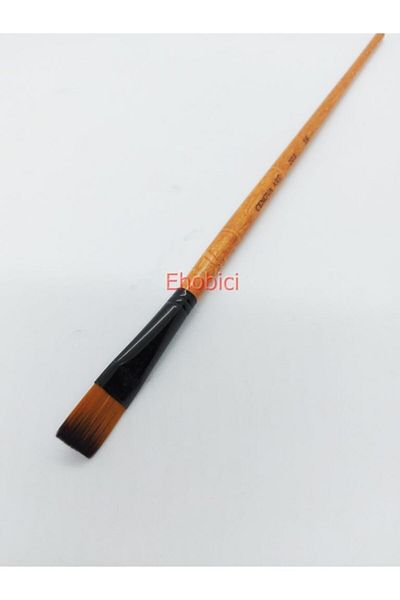 Cenova Art 203 Long Handle Flat Brush No:16