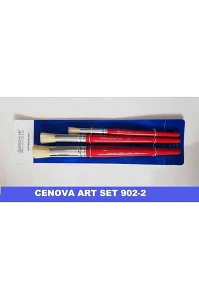 Cenova Art Stencil Brush Set of 3 902/2