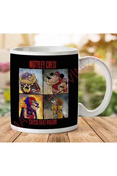 ART HEDİYE 1-1586 كوب Muttley Crew مطبوع على الجانبين.jpg