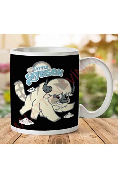 ART HEDİYE 1-1592 My Little Sky Bison Avatar Last Airbender Pony Mug Cup