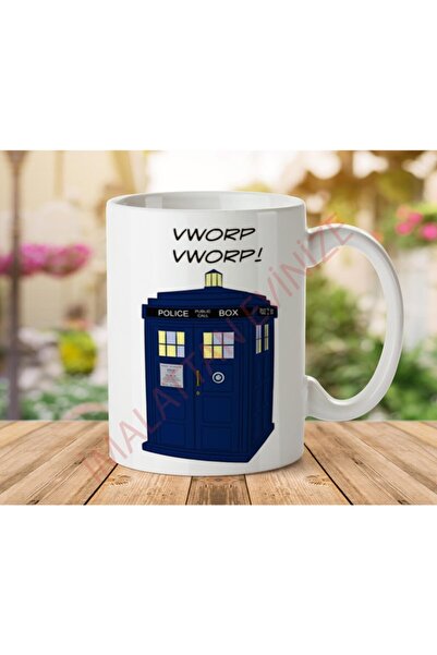 ART HEDİYE كوب Worpp Dr Who مطبوع على الجانبين