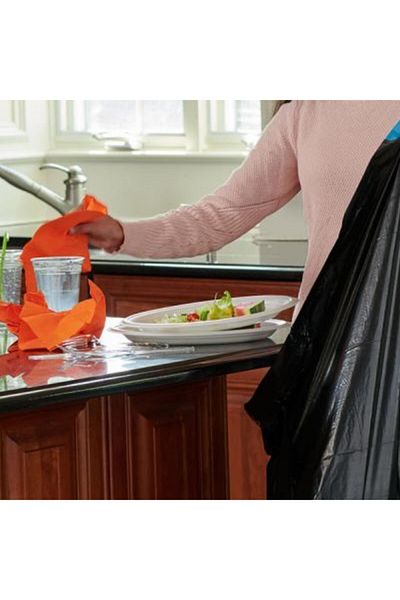 İhtiyaç Limanı Industrial Jumbo 400 Gram 80x110 Garbage Bag Black 20 Rolls 200 Pieces