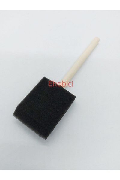 Cenova Art Varnish Brush 906 Black Sponge Brush 5cm