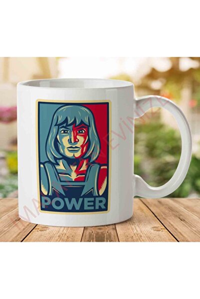 ART HEDİYE كوب مطبوع عليه وجهين من Power He Has It He Man Adam Masters Of The...