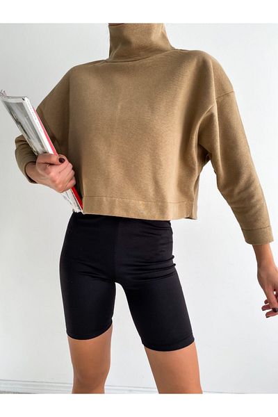 ladyzey Sweat oversize cu mânecă liliac pentru damă