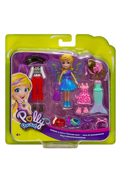 Polly Pocket Hayvan Dostu Kostüm Giyiyor Oyun Seti