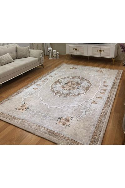 ALLGELSİN All-round Elastic Carpet Cover Decorative Carpet Cover