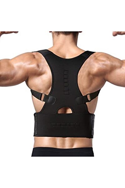 baffhome Vücut Dik Duruş Omuz Bel Boyun Destekli Medikal Manyetik Ortopedik K...