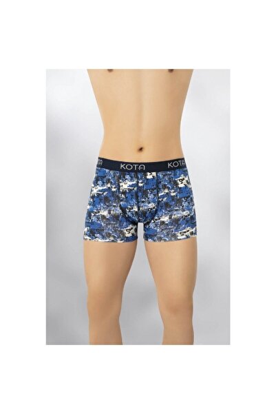 KOTA İÇ GİYİM Ανδρικά μποξεράκια Lycra με πολύχρωμα σχέδια Kota 3-pack