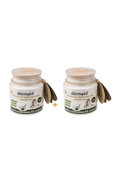 Dermokil قناع الطين بالأفوكادو 22 مل 2 قطعة