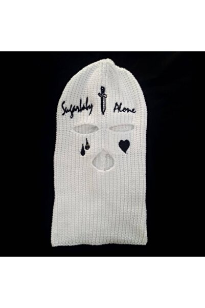 DÜKKAN DESİGN Sugarbaby Alone Λευκή Μάσκα Χιονιού