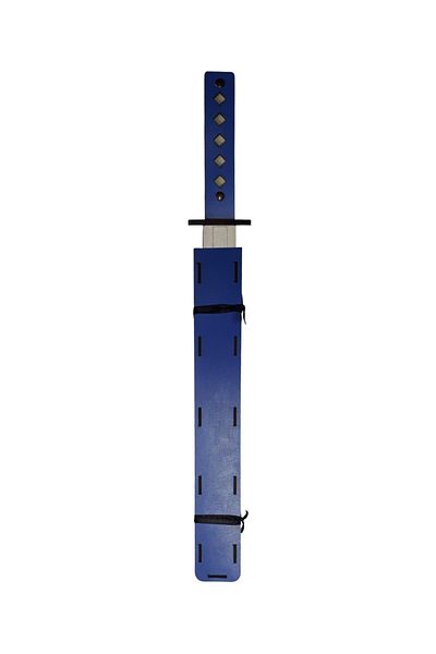 Ahtek Wooden Japanese Samurai-ninja Katana Sword, Blue