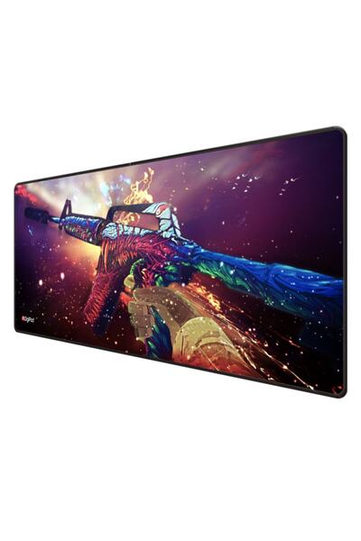 Digipod Gaming Mousepad Oyuncu Mouse Pad 90x40 Xxl Büyük Oyuncu Mouse Pad Kaymaz Taban 4mm Kalınlık