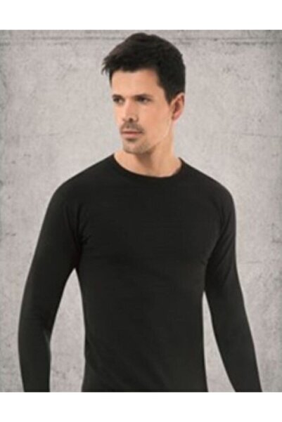 KOTA 2006 Lenjerie de corp pentru bărbați Body termic de iarnă negru