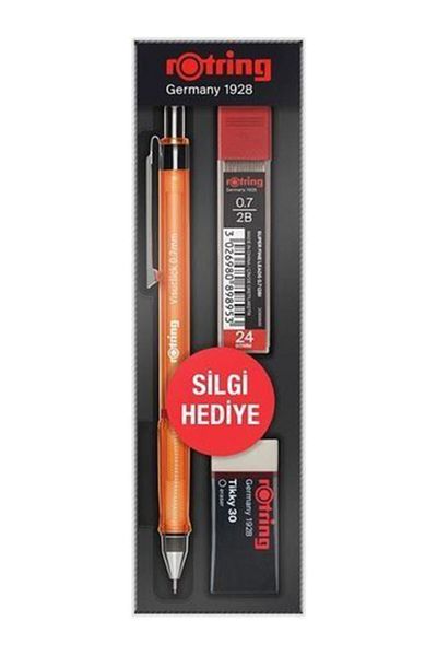 Rotring Visuclick 0.7 Tip Pen Set Orange