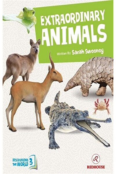 Redhouse Yayınları Alfa Kalem+ Extraordinary Animals (Sarah Sweeney) YENİ Red...
