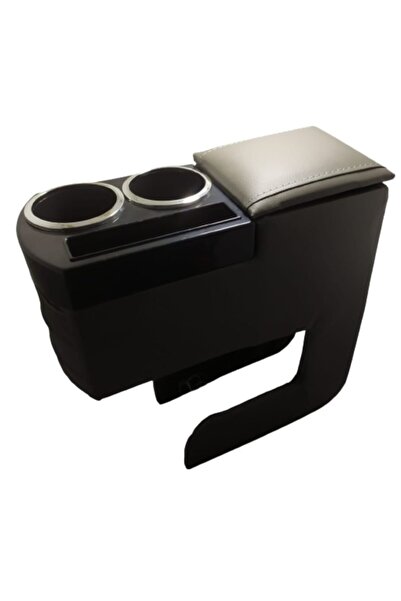 Genel Markalar Universal Montajsız Bardaklı Deri Kolçak Delmeden Montaj Bej Renk