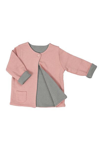 PHOCA Çift Taraflı, Yakası Çıtçıtlı, Organik Bebek Ve Çocuk Ceketi