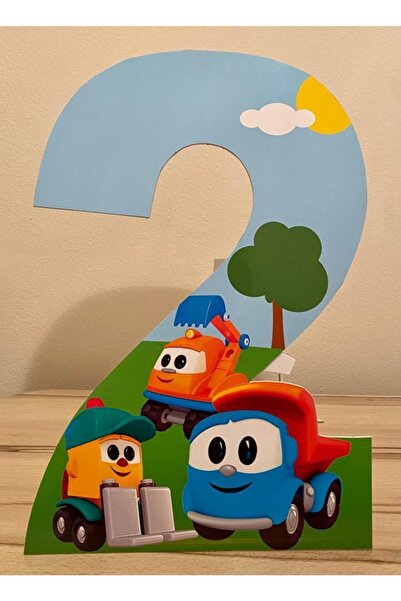 Kamyon Leo "2" Masaüstü Ayaklı Pano