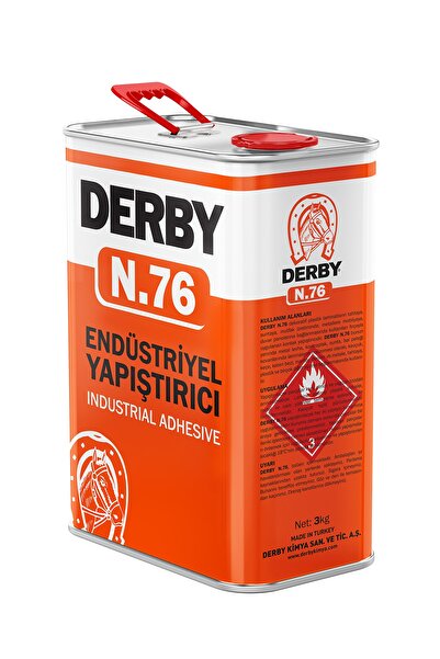 Derby Kontakt Yapıştırıcı Teneke 3kg N76/5