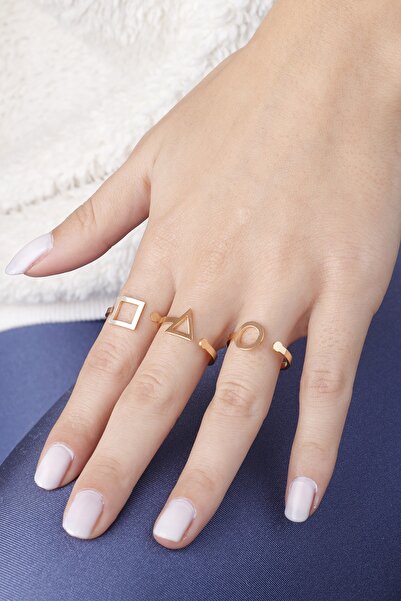 Sortie Aksesuar Squid Game Boyu Ayarlanabilir Çelik Yüzük 005