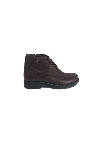 Çobanoğlu Cobanoğlu 286 Men's Brown Lace-Up Boots Leather