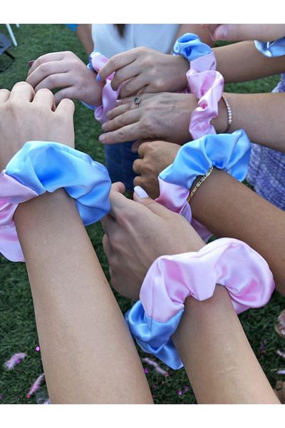 Woollyland Set de 10 catarame pentru cadou pentru petrecerea dezvăluirii genului