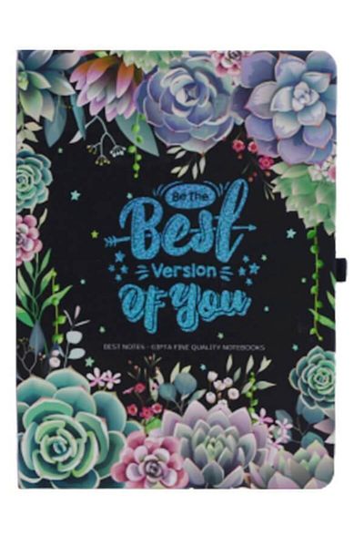 Gıpta Suede Cover A5 120 Sheets Striped Notebook – Best Version
