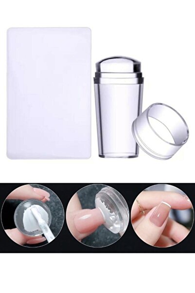 SPECİAL 4 YOU French Matik Stamper Baskı Transfer Aparat Seti Silikon Başlıklı Oje Dizayn Baskı Seti