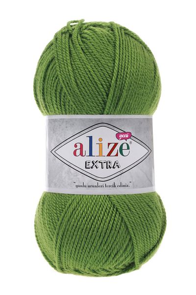 Alize Extra Green Hand Knitting Yarn - 210