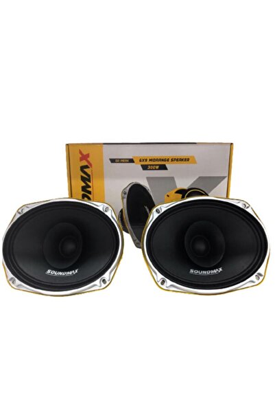 Soundmax Sx-m69f 300w 6x9 Oval Midrange