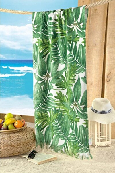 MAXSTYLE Βελούδινη πετσέτα θαλάσσης 2 τεμαχίων Hawaı 70x160