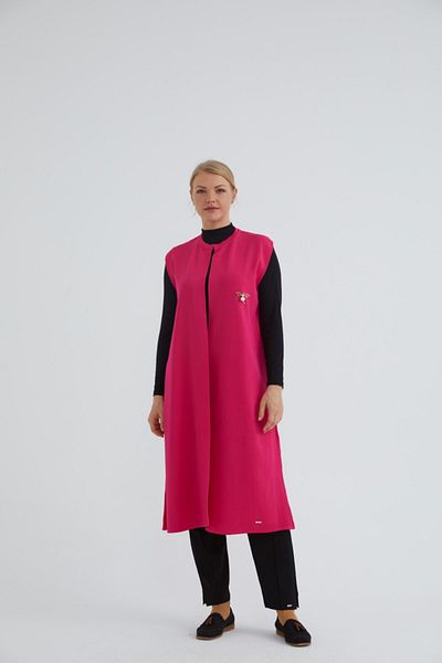 Niliwi Rayon Intermediate Vest Fuchsia
