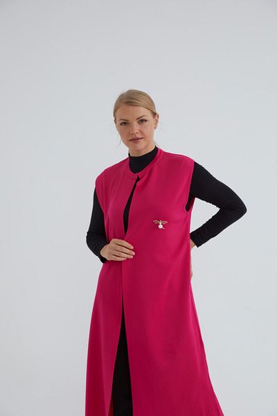 Niliwi Rayon Intermediate Vest Fuchsia