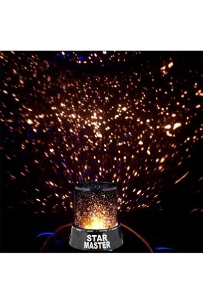 Genel Markalar Star Master Yıldızlı Gece Lambası Projeksiyon Tavan Işık Yansı...