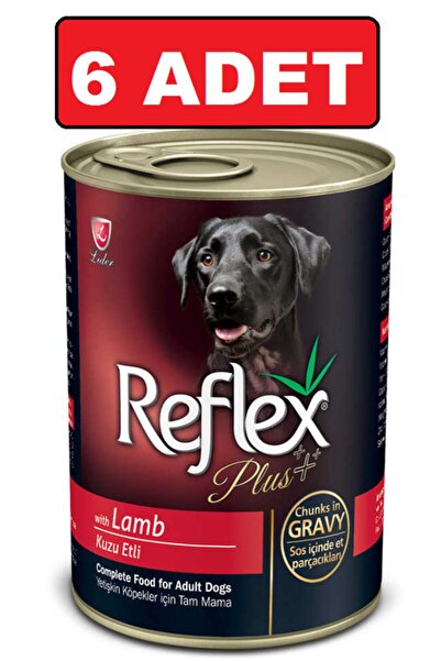 Reflex Köpek Kuzu Etli Lamb Gravy Köpek Konserve 400 Gr X 6 Adet Köpek Yaş Mama