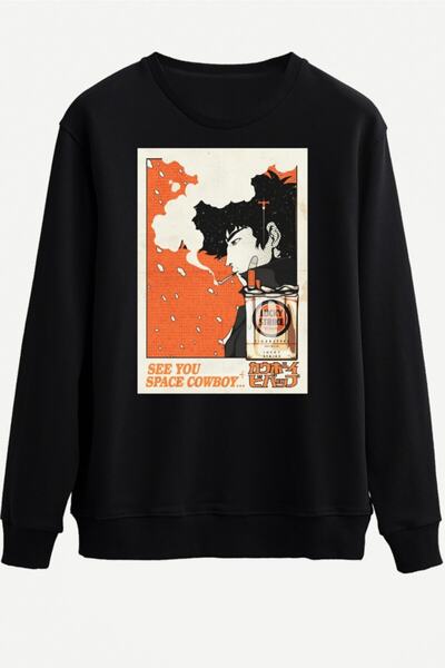 GreenMint تي شيرت كلاسيكي كاوبوي بيبوب أسود للجنسين