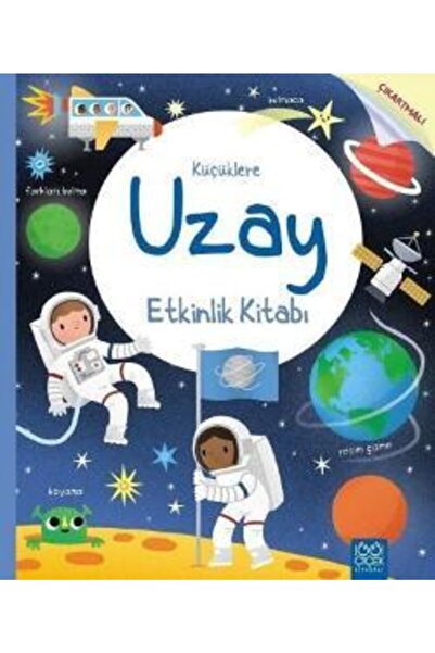 1001 Çiçek كتاب الأنشطة الفضائية للصغار
