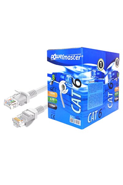 Powermaster كابل Cat6 23 Awg 100mt
