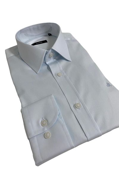 Sarar Πουκάμισο Elvio Slim Fit γαλάζιο