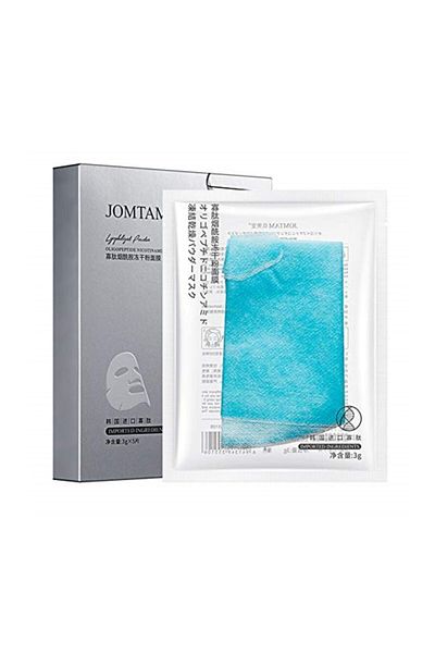 JOMTAM Lyophilized Powder Oligopeptide and Nicotinamide 5-Piece Dry Mask Set 3 Gr X 5 Pieces