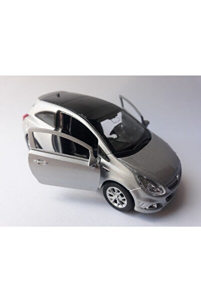 WELLY Opel Corsa Opc Metal Araba Orjinal Dıecast Koleksiyon Metalik Gri